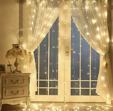 Garland-curtain